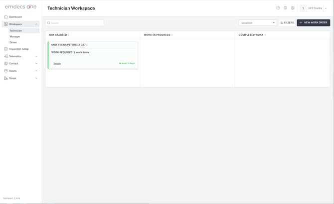 Main workspace screen-1